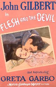 Flesh and the Devil poster