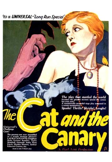 The Cat and the Canary poster