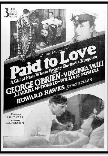 Paid to Love poster