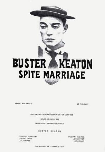 Spite Marriage poster