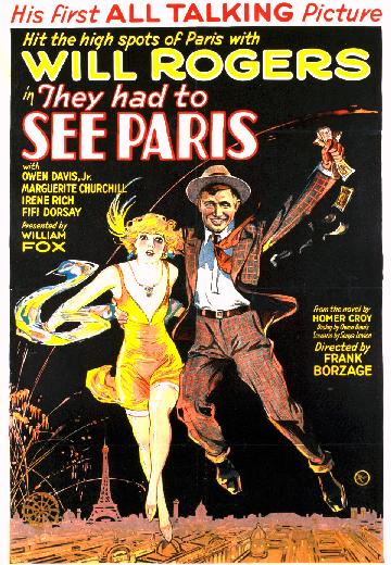 They Had to See Paris poster