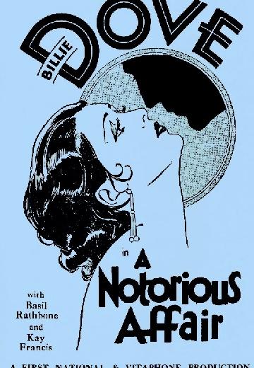 A Notorious Affair poster