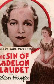 The Sin of Madelon Claudet poster