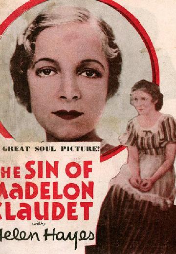 The Sin of Madelon Claudet poster
