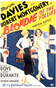 Blondie of the Follies poster