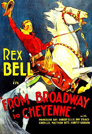 Broadway to Cheyenne poster