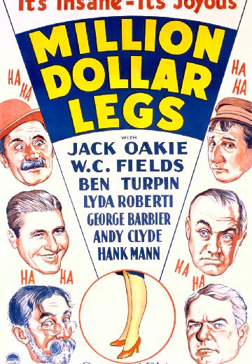 Million Dollar Legs poster