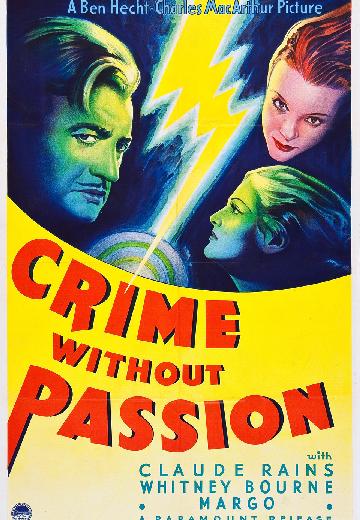 Crime Without Passion poster