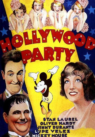 Hollywood Party poster