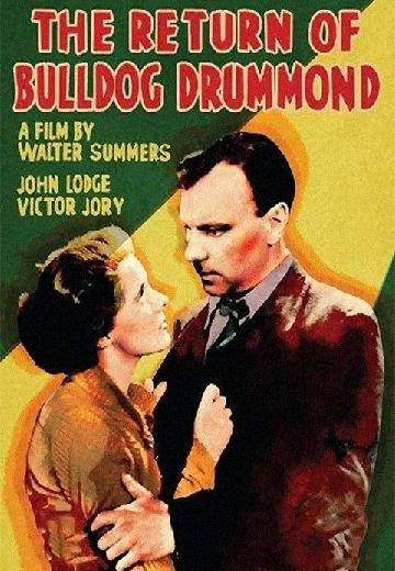 The Return of Bulldog Drummond poster