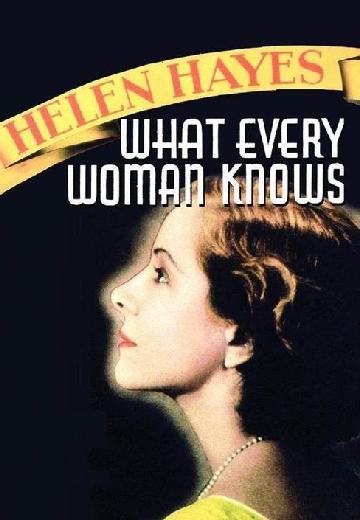 What Every Woman Knows poster