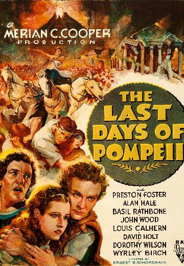 The Last Days of Pompeii poster