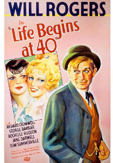 Life Begins at 40 poster