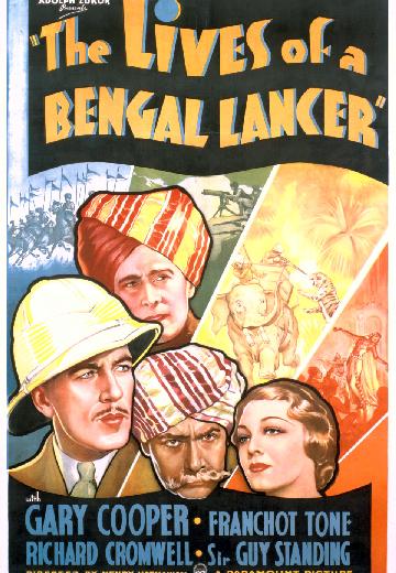 The Lives of a Bengal Lancer poster