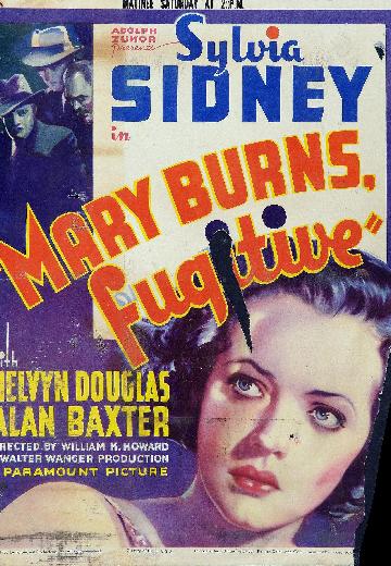 Mary Burns, Fugitive poster