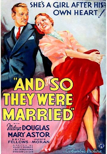 And So They Were Married poster