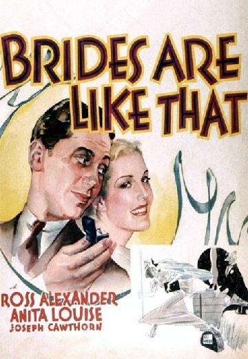Brides Are Like That poster
