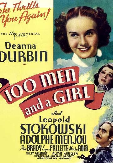 100 Men and a Girl poster
