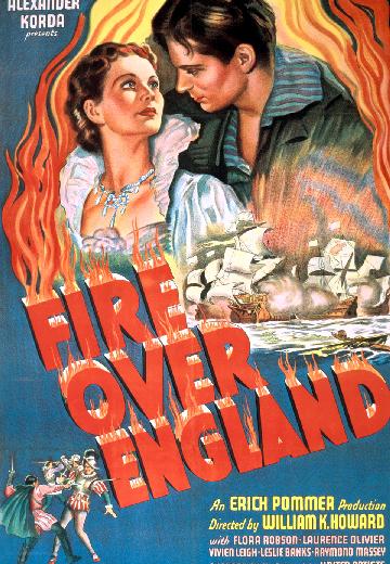 Fire Over England poster