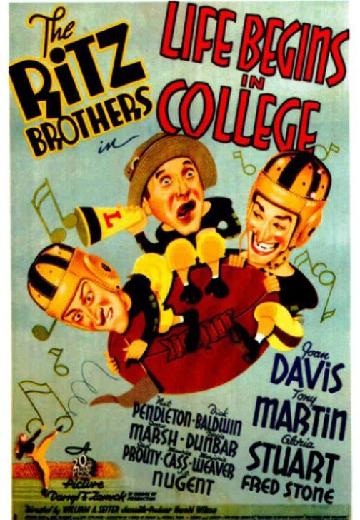 Life Begins in College poster