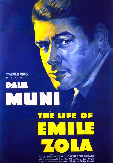 The Life of Emile Zola poster