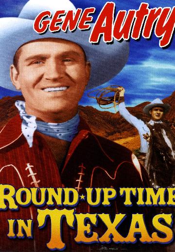 Roundup Time in Texas poster