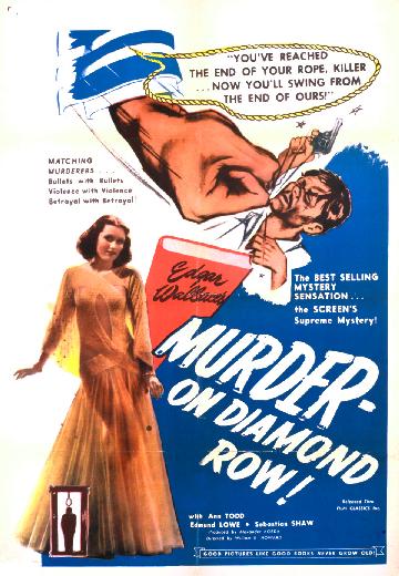 Murder on Diamond Row poster