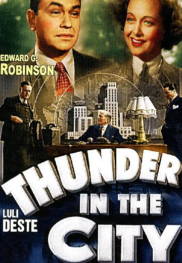 Thunder in the City poster