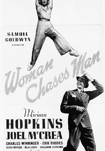 Woman Chases Man poster