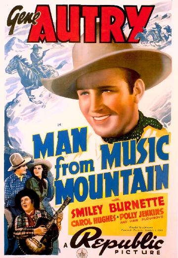 The Man From Music Mountain poster