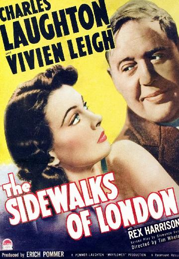 Sidewalks of London poster