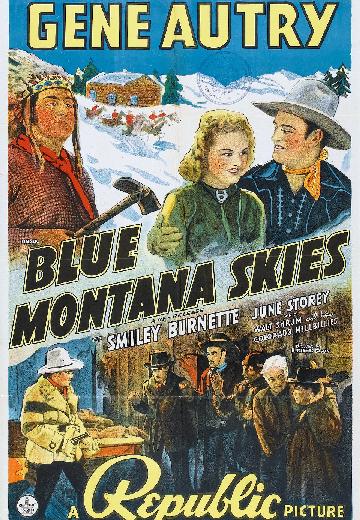 Blue Montana Skies poster