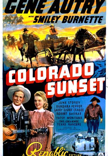 Colorado Sunset poster