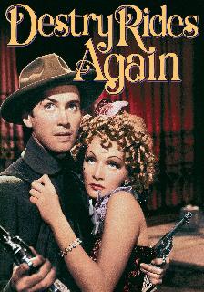Destry Rides Again poster