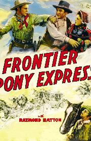 Frontier Pony Express poster