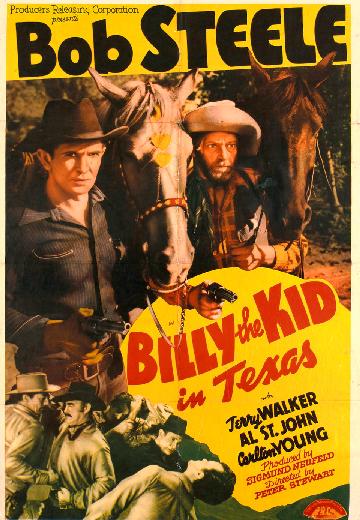 Billy the Kid in Texas poster