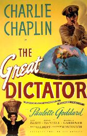 The Great Dictator poster