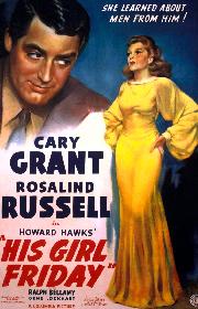 His Girl Friday poster