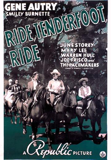 Ride, Tenderfoot, Ride poster