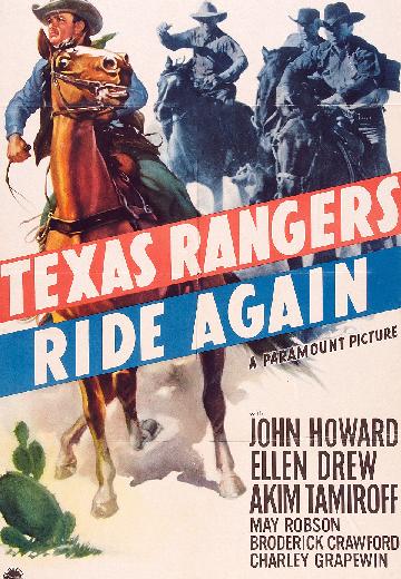 Texas Rangers Ride Again poster