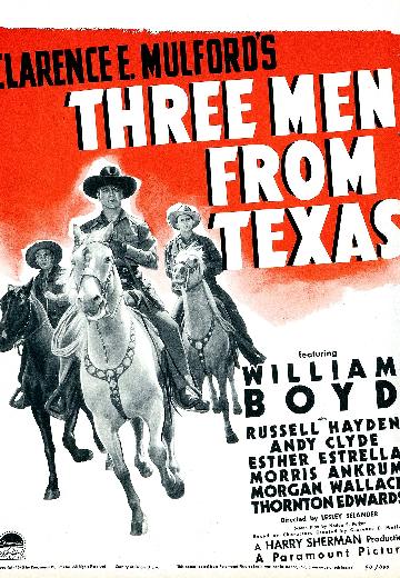 Three Men From Texas poster
