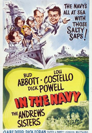 Abbott and Costello in the Navy poster