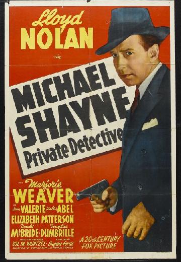 Michael Shayne, Private Detective poster