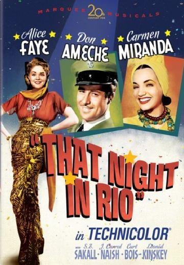 That Night in Rio poster