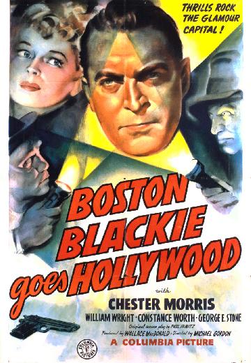 Boston Blackie Goes Hollywood poster