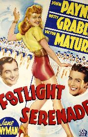 Footlight Serenade poster