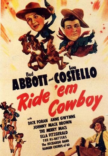 Ride 'em Cowboy poster