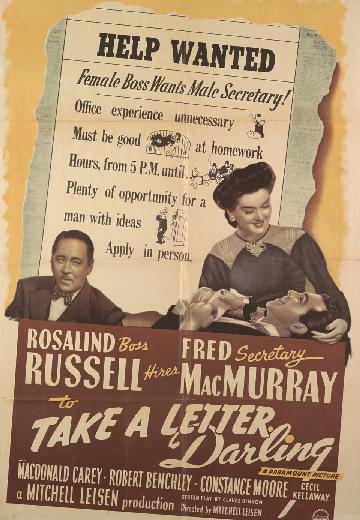 Take a Letter, Darling poster