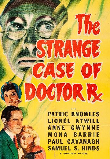 The Strange Case of Dr. Rx poster