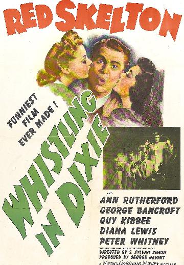 Whistling in Dixie poster